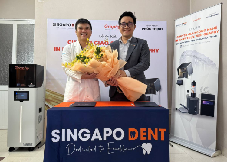 Nha khoa Phúc Thịnh (Đắk Lắk): Tiên phong chuyển giao thành công công nghệ in 3D trực tiếp tại phòng khám cùng Singapodent