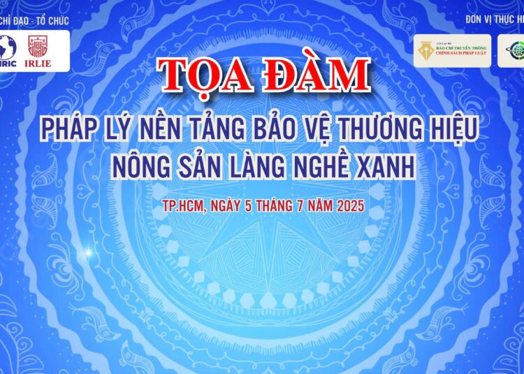 Viện IMRIC và Viện IRLIE chuẩn bị tổ chức toạ đàm khoa học “Pháp lý – nền tảng bảo vệ thương hiệu nông sản, làng nghề xanh”