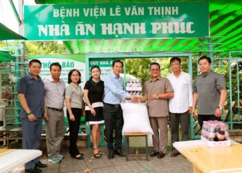 Hiệp hội AVRCIPL phối hợp Viện IMRIC; Viện IRLIE: Lan tỏa yêu thương và đồng hành cùng Nhà ăn Hạnh Phúc – Bệnh viện Lê Văn Thịnh
