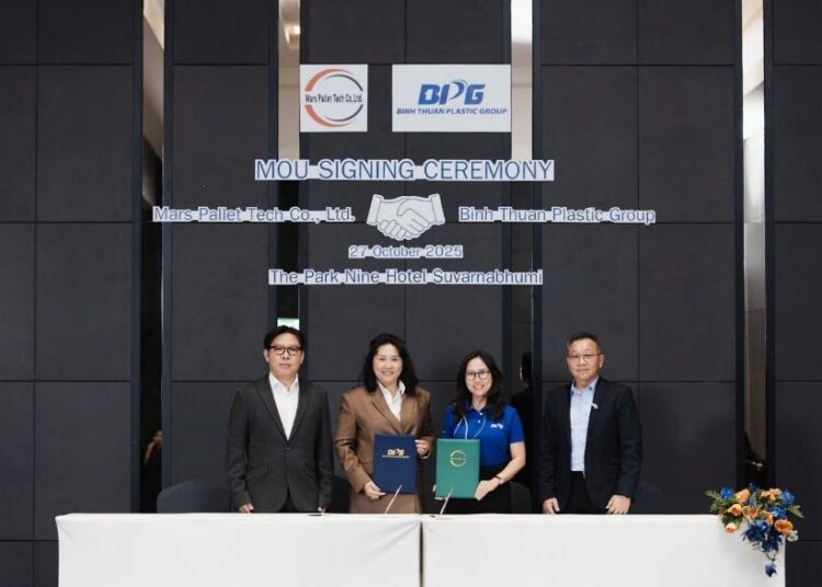 TẬP ĐOÀN NHỰA BÌNH THUẬN BẮT TAY MARS THÁI LAN HÌNH THÀNH LIÊN DOANH BMG – KHỞI TẠO MẠNG LƯỚI LOGISTICS TOÀN CẦU