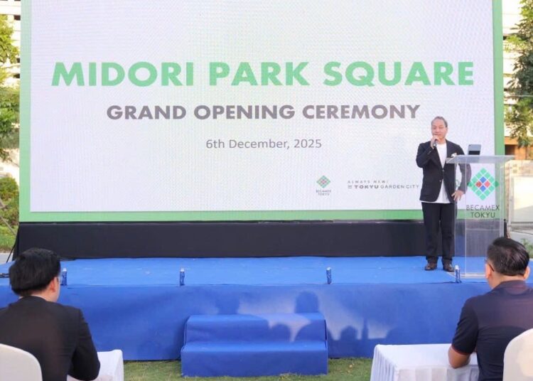 KHAI TRƯƠNG KHU THƯƠNG MẠI MIDORI PARK SQUARE MỞ RỘNG