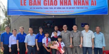 Hiệp hội AVRCIPL – Viện IMRIC và Viện IRLIE: Bàn giao nhà nhân ái – Thắm đượm tình người tại tỉnh Vĩnh Long